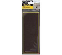SCOTCH - Patin glisseur - Adhésif - Feutre bimatière - Plaque à découper - Beige - 215 x 80 mm