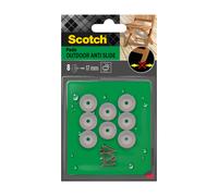 Scotch®Patin plastique amortisseur à visser Transparent Ø 17 mm