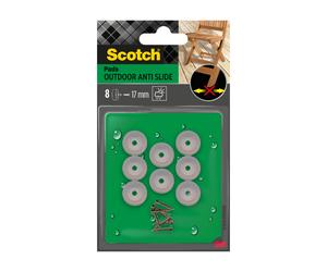 Scotch®Patin plastique amortisseur à visser Transparent Ø 17 mm