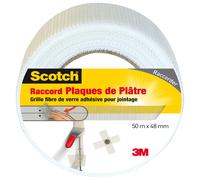 Scotch®Raccord Plaques de Plâtre Blanc 50m x 48mm