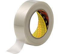 Scotch Ruban adhésif filamentaire 8956 – Transparent 25 mm x 50 m – 0,131 mm – 36 morceaux