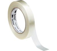 Scotch Ruban adhésif de renforcement et cerclage Tartan 8953, Transparent, 19 mm x 50 m