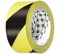 Scotch Ruban Adhésif Pvc Souple 767i Signalisation Noir/Jaune