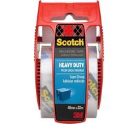 Scotch Ruban d’Emballage Extra Résistant avec Dévidoir, 1 Roul., 48mm x 20m | Ruban d’Emballage Résistant pour Sceller Colis et Cartons en Toute Sécurité, Forte Adhérence, Résiste aux Déchirures