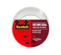 Scotch Ruban adhésif d'emballage Secure Seal – polypropylène 50 mm x 50 m – Transparent