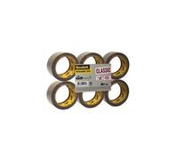 Scotch Ruban D'emballage Classic En Pp 41 Microns - Dimensions : H50 Mm X L66 Mètres Havane Bp972