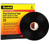 3M Ruban isolant vinyle Scotch 22 – Noir 50 mm x 33 m, 0,25 mm – Pack 12