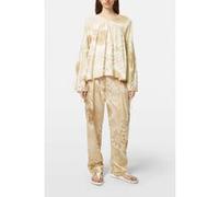 Scotch & Soda Printed Crinkle Top House Of Mirrors Pink Taille: 36 | Outlet | Femme | Rose