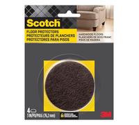 Scotch SP821-NA Lot de 16 Patins en Feutre Ronds Marron 2,5 cm de diamètre
