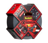 Scotch Ruban adhésif tissé DT17 Extremium Ultra - Noir 48 mm x 25 m - 0,43 mm - Lot de 6