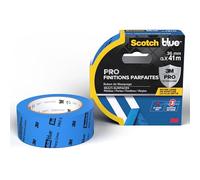 ScotchBlue Ruban de masquage de Peinture Finitions Parfaites, 36 mm x 41 m - Scotch Ruban Adhésif Premium pour des Bords de Couleur Nets, Intérieur et Extérieur, PEFC Controlled Sources