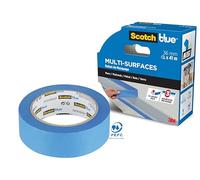 ScotchBlue Ruban de Masquage de Peinture Multi-Surfaces, 36 mm x 41 m - Scotch Ruban Adhésif Polyvalent pour Travaux de Peinture et Décoration, Intérieur et Extérieur, Résistant aux UV, 70% PEFC