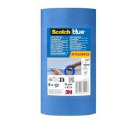 ScotchBlue Ruban de masquage Multi-Surfaces, 36 mm x 41 m, 6 Rouleaux/Emballage, 70% PEFC, SGSCH-PEFC-COC-110078
