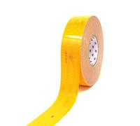 Scotchlite 3M 983 Film réfléchissant pour marquage de contour Largeur 50 mm bande ruban adhesive pour véhicules camion remorque (1 m, Jaune 71)