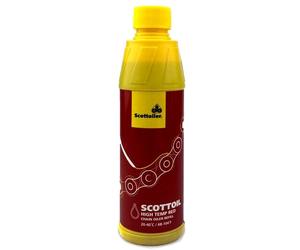 Scottoiler Refill, huile de chaîne 250 ml Rouge Rouge