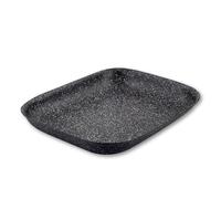 Scoville Xtra Plat à rôtir anti-adhésif pour four, revêtement Neverstick, passe au four jusqu'à 260 °C, facile à nettoyer, parfait pour les légumes et la viande, passe au lave-vaisselle, aluminium