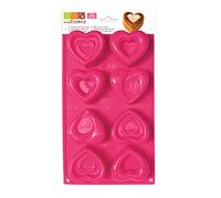 Moule En Silicone Multi 8 Coeurs