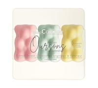 Coffret Oursons Summer - SCRAPCOOKING - 12 empreintes de 4.5 x 2.5 x 1.5 cm