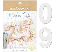 Kit number cake Scrapcooking