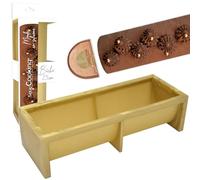 Moule Silicone Bûche 25 cm - Scrapcooking - Or - Silicone Doré G