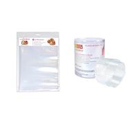 Scrap Cooking Réutilisable Feuilles de Guitare Pour Pâtisserie, 10-Pièces & Scrapcooking 9425 Ruban Rhodoïd pour Entremets PVC Multicolore L 3m / H 8cm