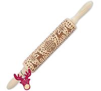 Rouleau empreintes bois Xmas Scrapcooking