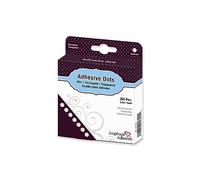 Scrapbook Adhesives by 3L - 01304 - pastilles adhésives double-face - Lot de 300 - Transparent, 9 x 11,5 x 2,5 cm