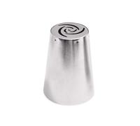 Scrapcooking 1753 Douille XXL en Inox à Motif Rose pour Dresser des Cupcakes ; Ø5 x H6,5 cm