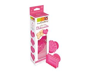 Scrapcooking 2030 Je Fais Mes Biscuits Kit Plastique/ABS Rose 28,5 x 7,5 x 4,5 cm