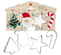 Set de 4 emporte-pièces Noël Scrapcooking