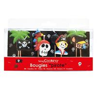 Scrapcooking 5000 Pirates Set de 8 Bougies Paraffine Multicolore 10,5 x 10 x 2 cm