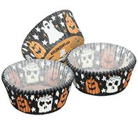 Scrapcooking 5087 Halloween Lot de 36 Caissettes Papier apte au contact alimentaire Multicolore 21 x 10,7 x 3 cm