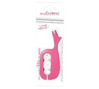 Scrapcooking 5118 Roulette pour Pâte à Sucre, Plastique, Multicolore, 18 x 6,8 x 1 cm