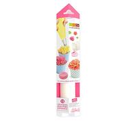 ScrapCooking 5191 12 Poches à Douille Grand Format, Plastique, Transparent, 53 x 28 x 0, 1 cm