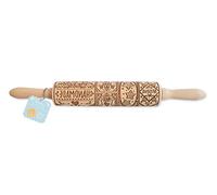 ScrapCooking 5239 Rouleau Empreintes Bois Home Made