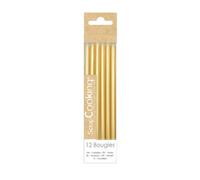 ScrapCooking Bougies Longues Dorées