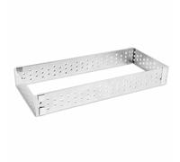 Scrapcooking Cadre à tarte inox - Gris