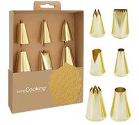 Coffret 6 douilles dorées Scrapcooking