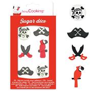 ScrapCooking - Décosucres Pirate - Décorations pour Pâtisseries, Desserts, Gâteaux, Biscuits, Cupcakes, Anniversaires - Cake Design - 6987