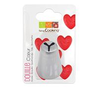 Douille à pâtisserie en inox - Coeur Multicolore