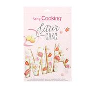 ScrapCooking Emporte-pièces Letter Cake 25 pièces Blanc