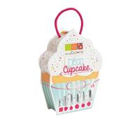 Scrapcooking Lot de 6 douilles cupcake - Inox