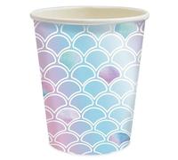 Scrapcooking Lot de 8 gobelets Sirène