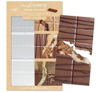 Moule rigide chocolat "tablettes" Scrapcooking