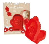 ScrapCooking - Moule Chausson Moufle - Découpoir Noël pour Faire des Chaussons Fourrés - Pâtisserie, Cuisine - Emporte-Pièce - Empanadas Raviolis - Chaussons Crème de Marrons - 2155