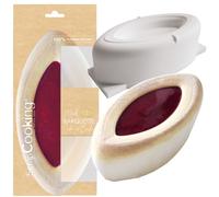 ScrapCooking - Moule en Silicone Cake & Bûche Barquette - 21,9 x 10,8 x 7,3 cm - Pour Entremets & Gâteaux - Pâtisserie Goûter Anniversaire Noël - 2889