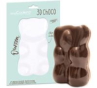 ScrapCooking - Moule Rigide Chocolat Ourson - Moule 3D Choco pour Créer Ourson Guimauve XXL - Accessoire Pâtisserie Qualité Professionnelle - 6756