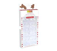 ScrapCooking - Moule Rigide Chocolats de Noël - Empreintes Père Noel - Accessoire Pâtisserie Qualité Professionnelle - 6751