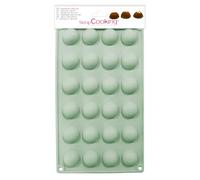 Scrapcooking - Moule Silicone 24 Demi-Sphères - Mini Sphères Ø 3 x h 1,7 cm - Pour Pâtisserie - 29,5 x 17,2 cm - 3113