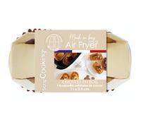 ScrapCooking - Moules à Mini Cakes pour Air Fryer - 4 Moules en Bois 11,5 x 6 cm + 8 Caissettes - Cuisine Pâtisserie Gâteaux - Fabriqués en France - 61223